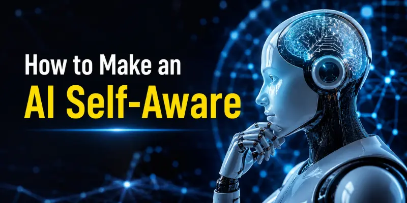 Ai self aware robot concept