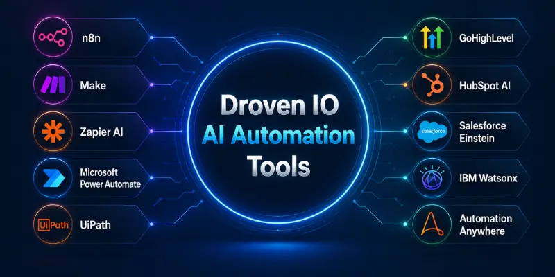 Droven io ai automation tools names icon