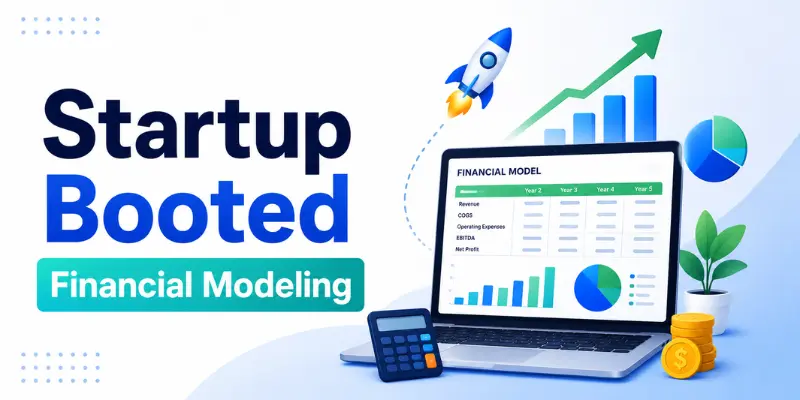 Startup booted financial modeling overview.