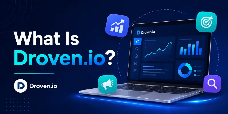 Tech-driven promo dashboard mockup